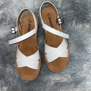 White Sandals